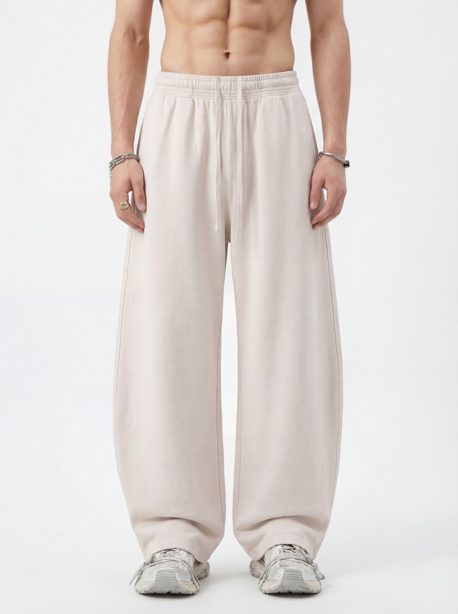 Be Your Brand Apparel sweatpants in Apricot